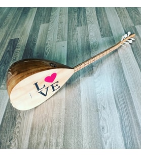 KSA SAP SAZ LOVE VE KALP İŞLEMELİ TAM SET