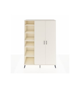 Hyperion Gardrop 7 Raflı 2 Kapaklı Tek Askılı 132x44x195 Aytaşı-Aytaşı
