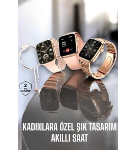 Akıllı Saat Kadınlara Uyku Takibi Yapabilen Bileklik Hediyeli