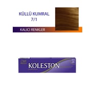 Single Tüp Boya Saç Boyası Küllü Kumral 7/1