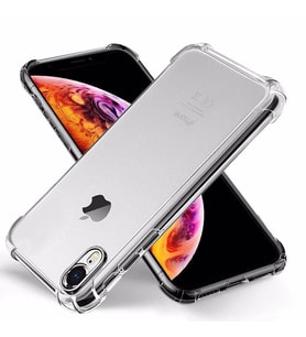 Apple iPhone XR 6.1 Kılıf Şeffaf Nitro Anti Shock Kapak (Renksiz)