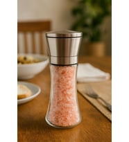 Cam Metal Kapaklı Baharat Öğütücü 250 Ml