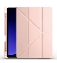 Galaxy Tab S9 FE Kılıf Zore Tri Folding Kalem Bölmeli Standlı Kılıf