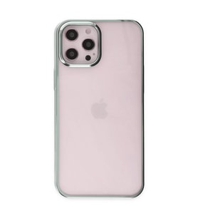 Apple İphone 12 Pro Max Kılıf Element Silikon - Yeşil