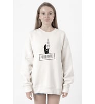 Jujutsu Kaisen Anime Gojo Satoru Beyaz Kadın 2ip Sweatshirt