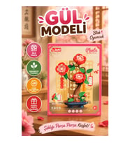 DK001 JAKİ GÜL MODELİ 262 PARÇA BLOCK OYUNCAK