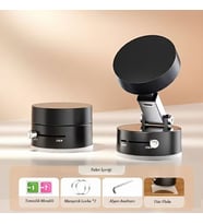 Mıknatıslı Katlanabilir Telefon Tutucu - Torpido ve Cam Uyumlu