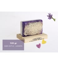 Aktürk Osmanli Sabuni Eşek Sütlü & Lavantalı Kabak Lifli Sabun 120GR