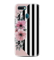 Oppo A5S A15 A16 A54 A55 A73 A74 Kılıf Desemli Silikon Flowers 4 1390
