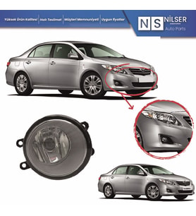 Toyota Markasına Uygun Corolla 2007-2011 Sağ Sis Lambası