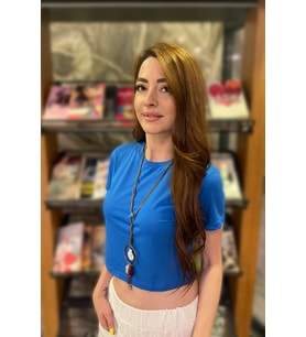 Saks Mavisi Renk Kısa T-shirt