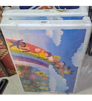 KAYALAR MASA PANDA 48X75 BEYAZ DESENLİ