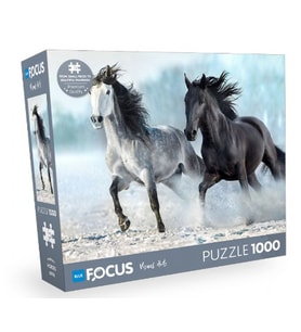 Blue Focus Horses (Atlar) - 1000 Parça