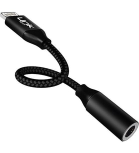 LİNKTECH A194 Lightning 3.5mm Çevirici Adaptörü (Siyah)