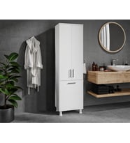 Rosepal Mobilya Sezar Kirli Sepetli Banyo Dolabı