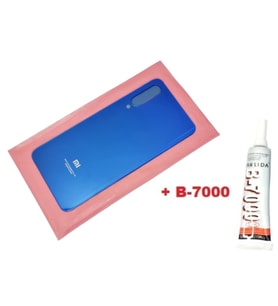 Xiaomi Mİ 9SE Arka Pil Batarya Kapağı (CAM+B-7000) MAVİ