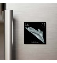 Lutetium (Lutesyum) Elementi – Buzdolap Magneti – 9x9 cm