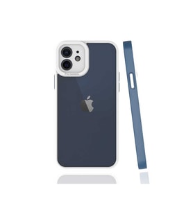Apple iPhone 12 Uyumlu Kılıf Zore Mima Kapak (Lacivert)