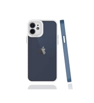 Apple iPhone 12 Uyumlu Kılıf Zore Mima Kapak (Lacivert)
