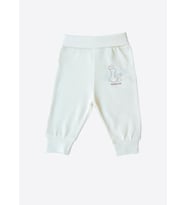 Organik New Basic Patiksiz Pantolon Ekru