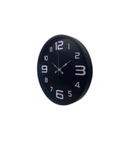 Siyah Modern 36 Cm Duvar Saati (Standart)
