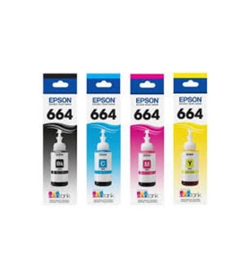 Orjınal Mürekkep T664 4 Renk