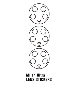 Mi 14 Ultra Uyumlu 3 Adet Kamera Korumalı Şeffaf Ultra koruyucu Nano Jelatin