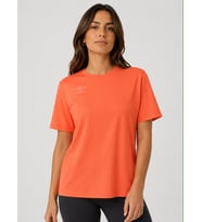 UMBRO Season Turuncu Pamuklu Kadın Spor Tişört - VF0510
