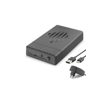 3.5 İnç Sata Hdd Harici Disk Kutusu Type-c Usb 2.0 Siyah HDX1794