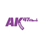 ak47 sticker17x17 Cm Mor