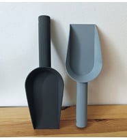 Çok Amaçlı Erzak ve Ölçü Küreği – Mutfak, Bakliyat ve Mama İçin Ergonomik Set