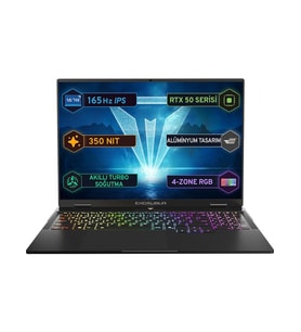 Casper Excalibur G915.1362-CF70X-C i7-13620H 24GB 1TB RTX5070 FDOS 16" WUXGA Gaming Laptop