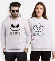 Tshirthane Her Jak His Sally 2 Sevgili Kombinleri Kapüşonlu Kombini (Tek Ürün Fiyatıdır.)
