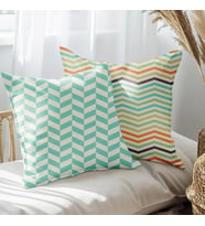 eJOYA Modern Tasarımlı 2'li Yastık İçi Ve Kırlent Kılıfı 45cm 113513