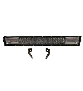 Offroad Sis Lambası 80Cm 135Led Beyaz-Amber 405W Çakarlı / Lass292 (Karışık)