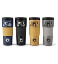 600 Ml Have A Nice Day" 600 Ml Çift Katmanlı Paslanmaz Çelik Termos Mug Alk4624