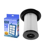 Philips ErgoFit FC9261/01 Uyumlu Filtre Seti  1x FC8038/01 - 1x FC6086/01 (AeroFlow® Yıkanabilir Hepa)