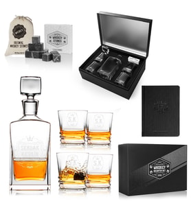 Kişiye Özel Premium Kutulu Speyside Viski Seti