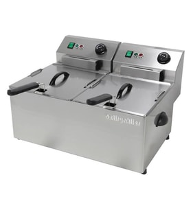 Öztiryakiler Elektrikli Fritöz, Çiftli, 16 Lt, Monofaze, 6 Kw, 53x43x31 Cm, Of 8d