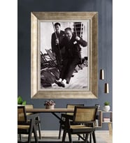 Gümüş Çerçeveli Atatürk Tablo za194
