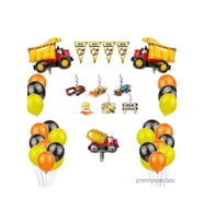 Inşaat Temalı Folyo Balonlu Balon Set