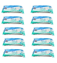 İnci Fresh Islak Vücut Temizleme Havlusu Mendil - Vitamin E + B5 - Parabensiz - 50 Adetlik 10 Paket