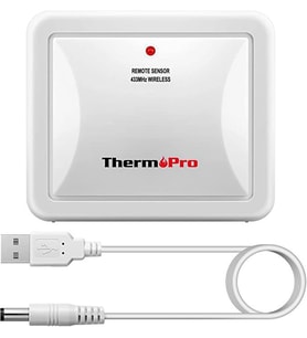 Cosmostech Thermo Tx-4 Bağlantılı Su Geçirmez Verici Ek Dış Mekan Ilave Sensörü