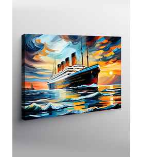 Kanvas Tablo Titanic