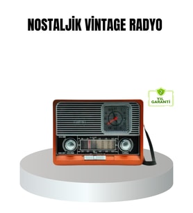 Vintage Radyo – Nostaljik Tasarım ve Modern Teknoloji Bir Arada