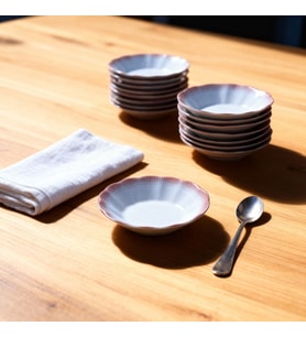 GÜRAL PORSELEN Acem 12 Parça 10 cm Çay Tabağı 30526
