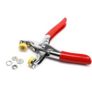 Metal Çıtçıt Pensesi ve Düğme Seti Kıyafet ve DIY Projeleri İçin