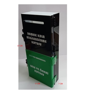 siyah yeşil ram kala dilek öneri kutusu