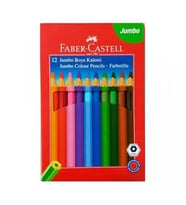 Faber Castell Jumbo Kuru Boya 12 Renk 