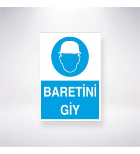 Baretini Giy 21x28 Arkası Yapışkanlı Levha